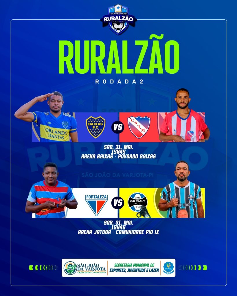 Campeonato Rural: Confira os Confrontos do Ruralzão 2025, Deste final de Semana.