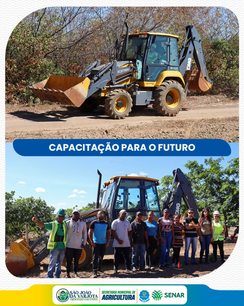 Curso de Operação e Manutenção de Retroescavadeira: O Mundo Cada Vez Mais Competitivo, Requer Qualificação Profissional.