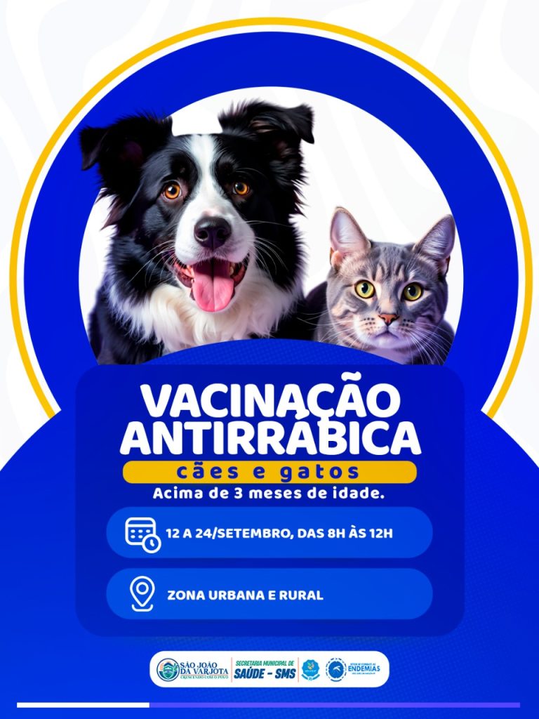 Campanha de Vacinação Antirrábica 2025
