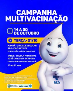 💉 Campanha de Multivacinação 2025