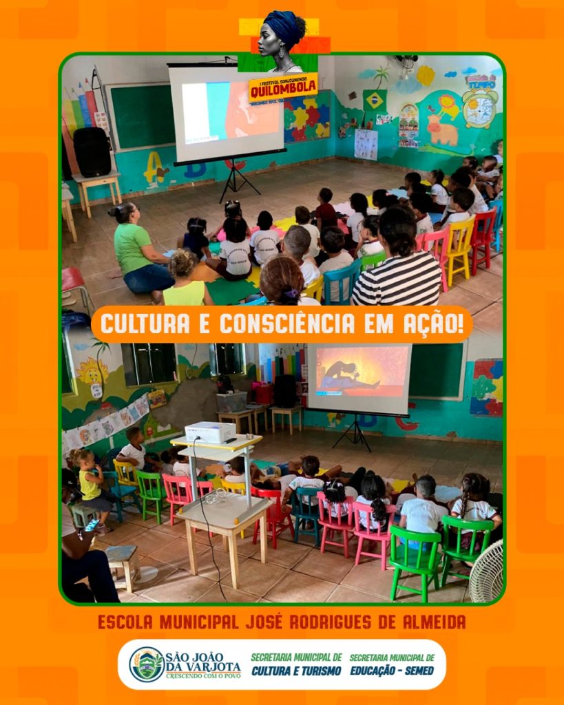 Valorizando a Cultura Desde a Infância: Escola da Zona Rural Recebe I Festival Sanjoanense Quilombola