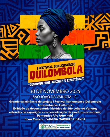 Convite: Culminância do I Festival Sanjoanense Quilombola