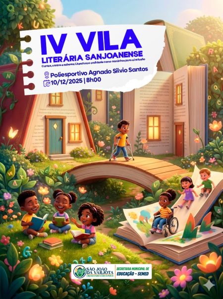 IV Vila Literária: Educação é a chave para o futuro