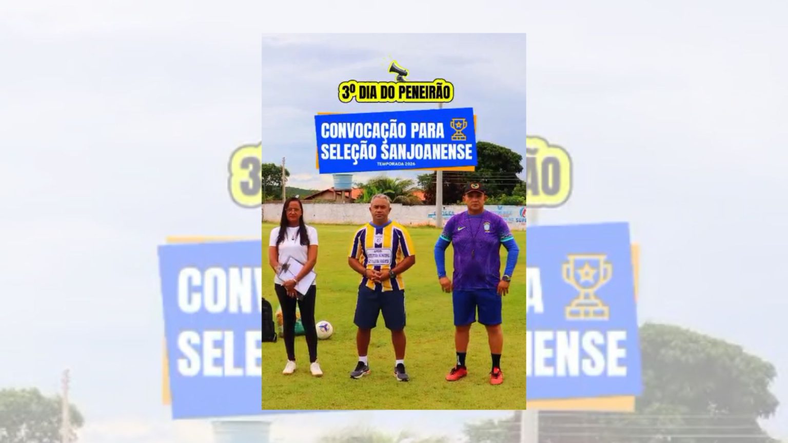 Seleção de São João da Varjota encerra peneirão com talento e garra em campo