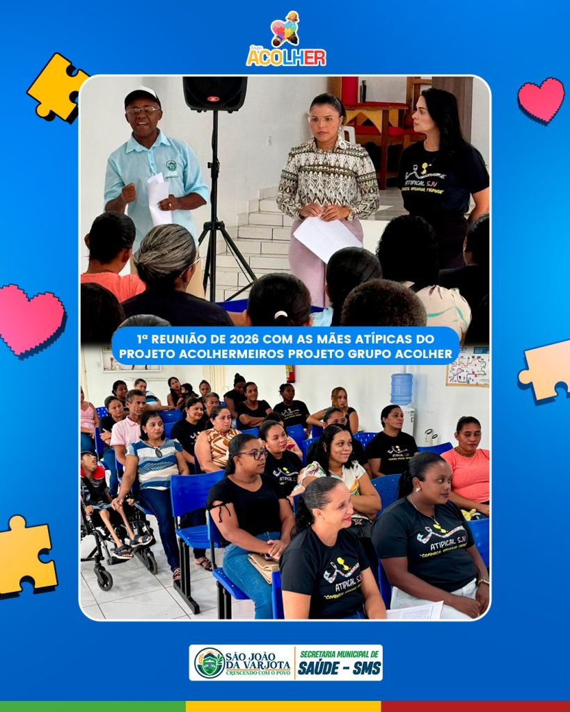 Projeto Acolher inicia 2026 com encontro de mães atípicas em São João da Varjota