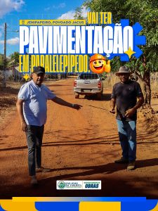 O desenvolvimento continua chegando às comunidades!